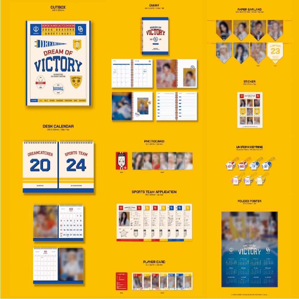 微音樂💃預購截止10/29 捕夢網 DREAMCATCHER - 2024 SEASON＇S GREETINGS-細節圖2