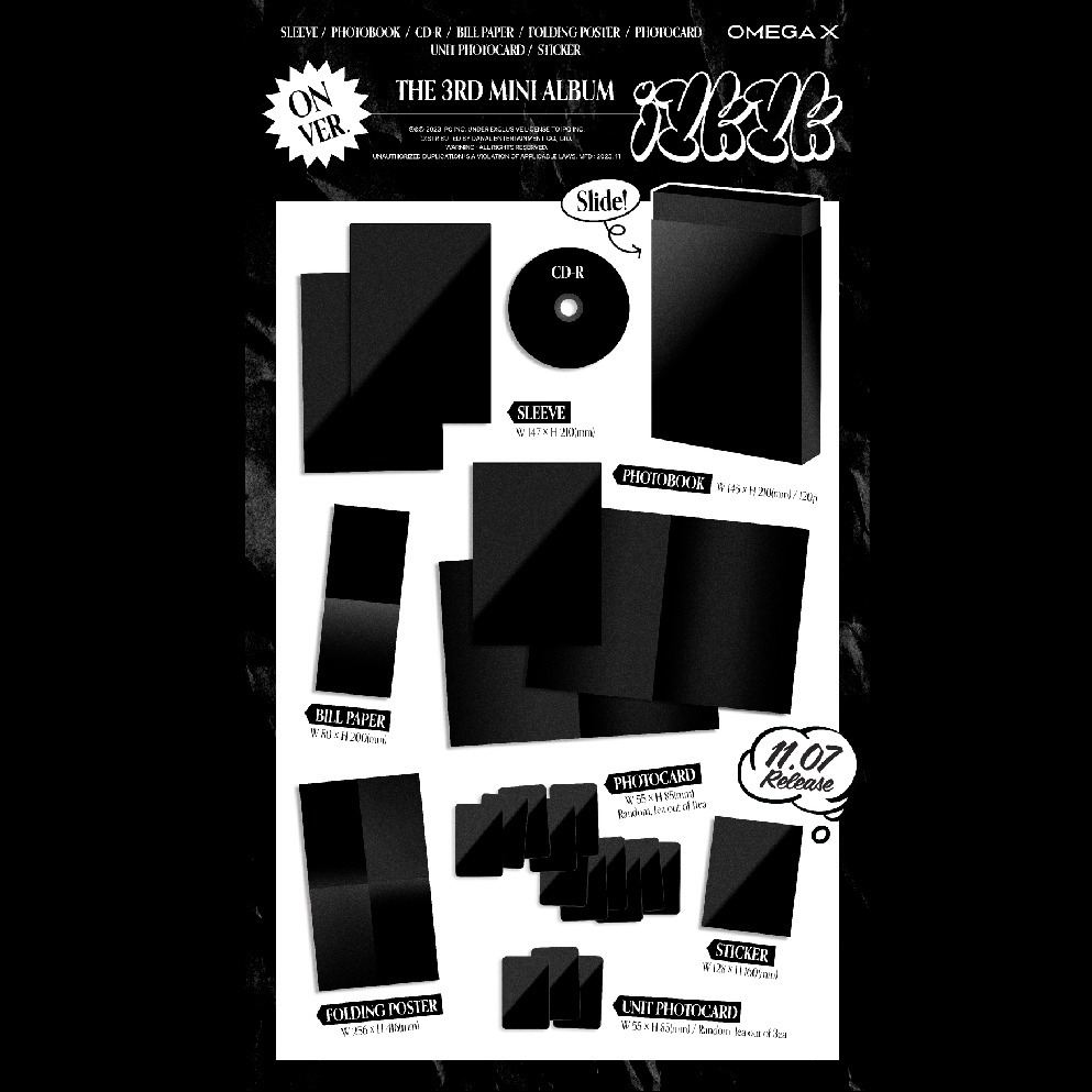 微音樂💃預購/通路特典*請看賣場說明* OMEGA X - IYKYK (3RD MINI ALBUM) 迷你三輯-細節圖2
