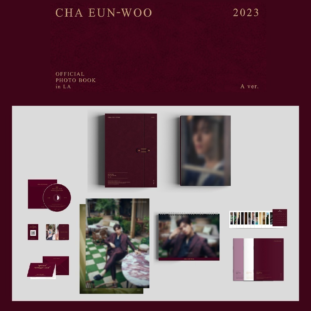 微音樂💃斷貨 車銀優 CHA EUN WOO (ASTRO)- 2023寫真書-細節圖2