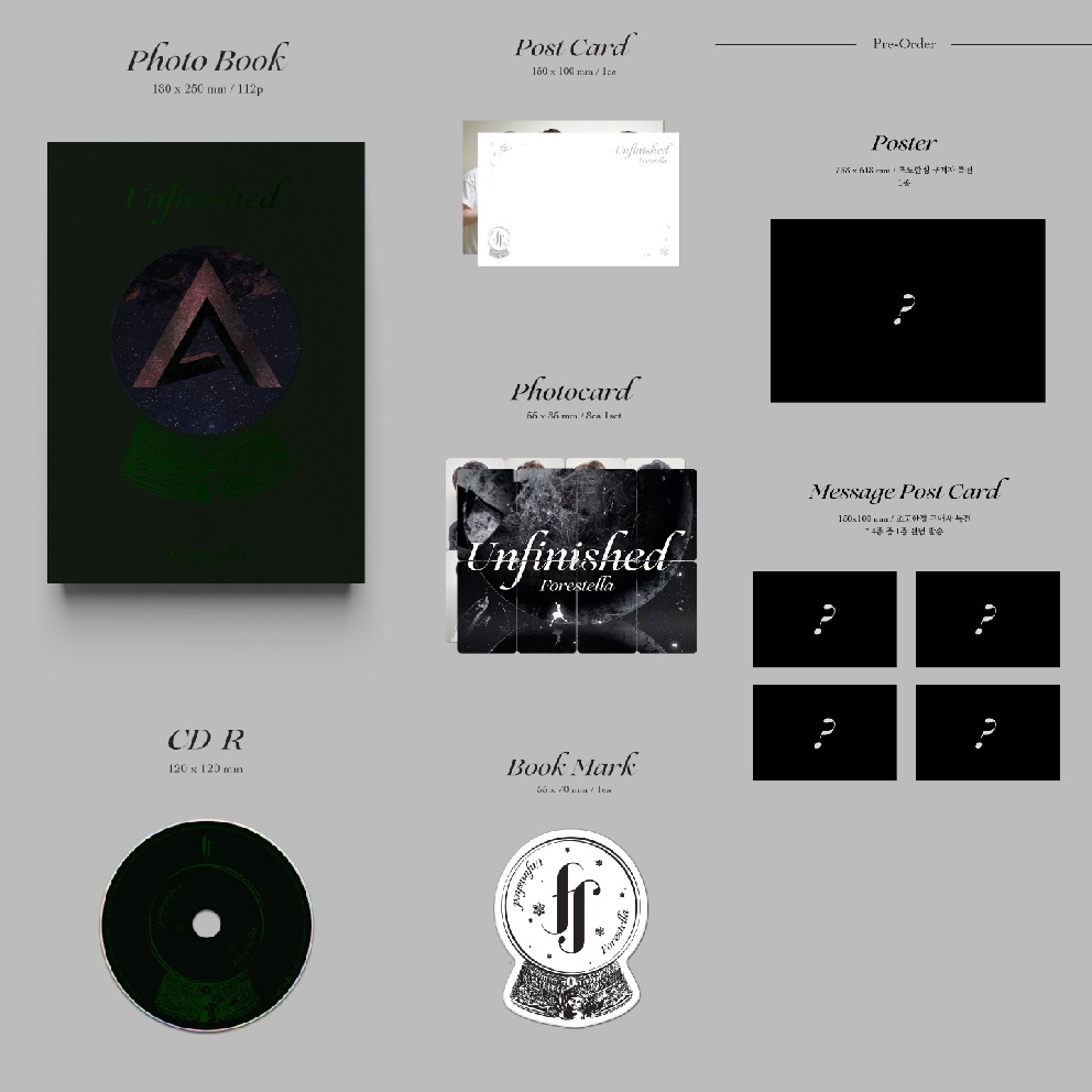 微音樂💃預購 FORESTELLA - UNFINISHED-細節圖2