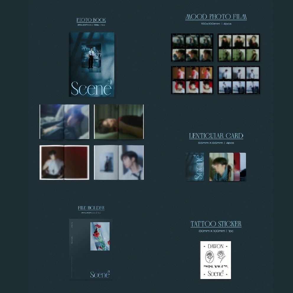 微音樂💃預購截止11.12 達淵 DA WON (SF9) - PHOTO BOOK [SCENE #0] 寫真書-細節圖2