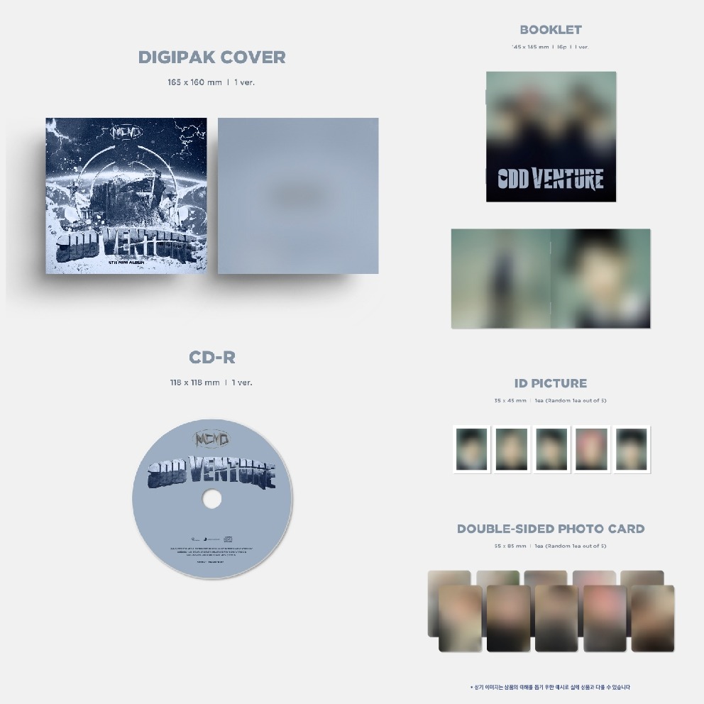 微音樂💃預購截止11.10 MCND - ODD-VENTURE (5TH MINI ALBUM) 迷你五輯-細節圖4