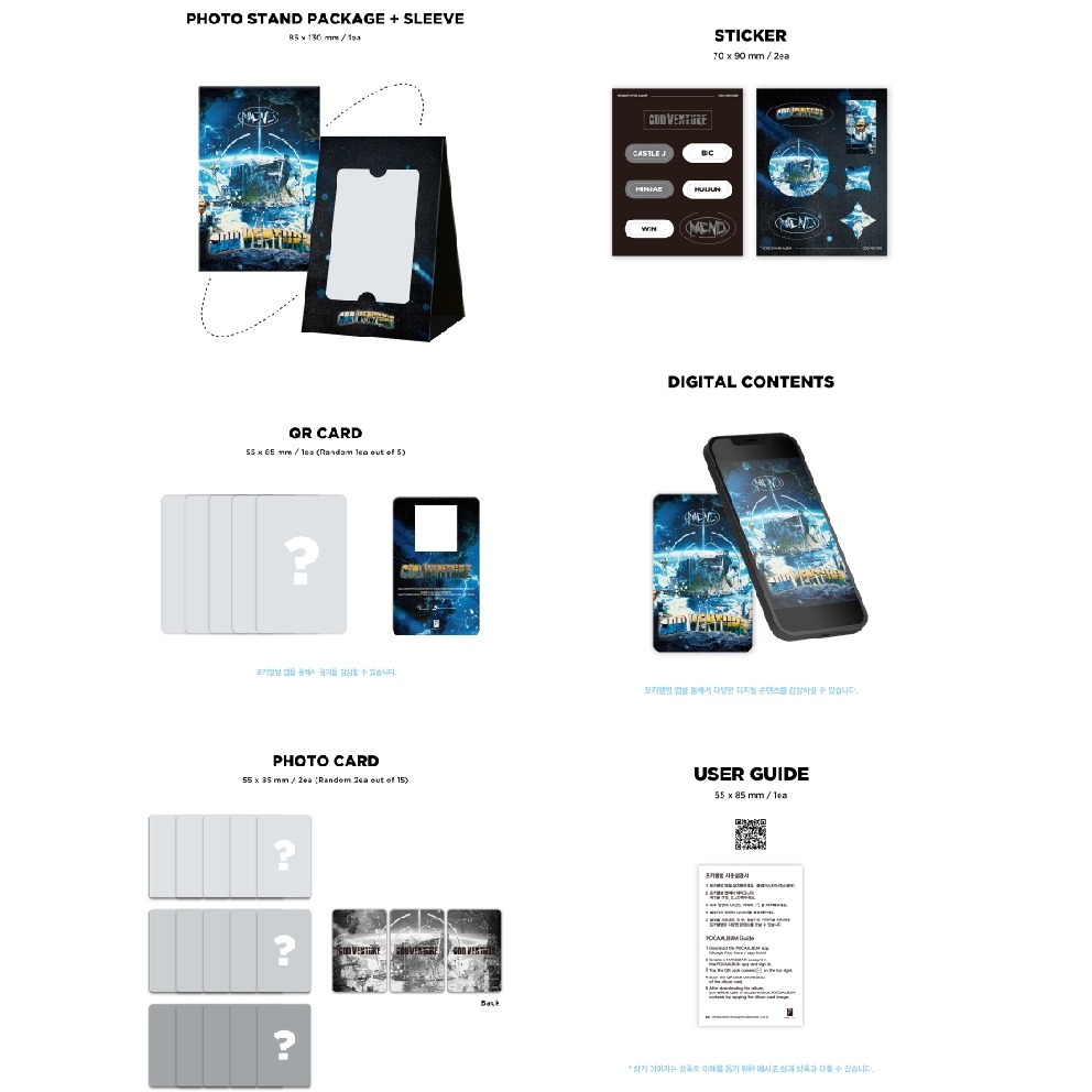 微音樂💃預購截止11.10 MCND - ODD-VENTURE (5TH MINI ALBUM) 迷你五輯-細節圖5