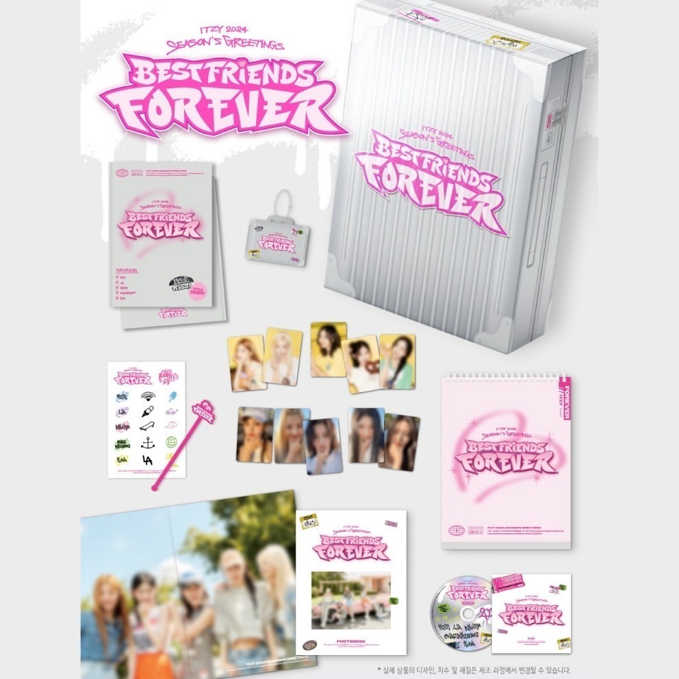 微音樂💃預購已截止/請勿下單  ITZY - 2024 SEASON＇S GREETINGS 年曆組合-細節圖3