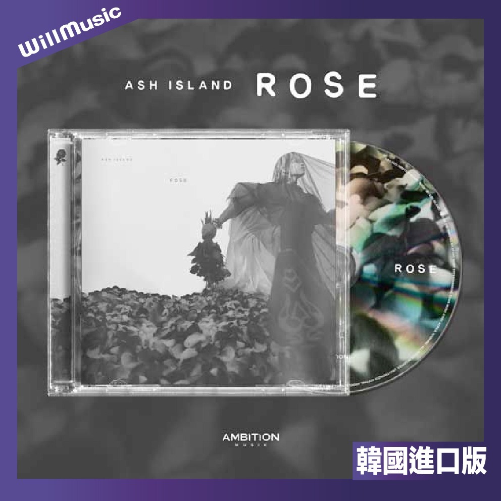 微音樂💃預購 ASH ISLAND - ROSE ( 3RD ALBUM ) 正規三輯