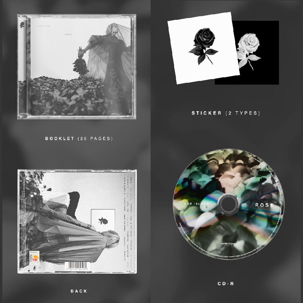 微音樂💃預購 ASH ISLAND - ROSE ( 3RD ALBUM ) 正規三輯-細節圖2