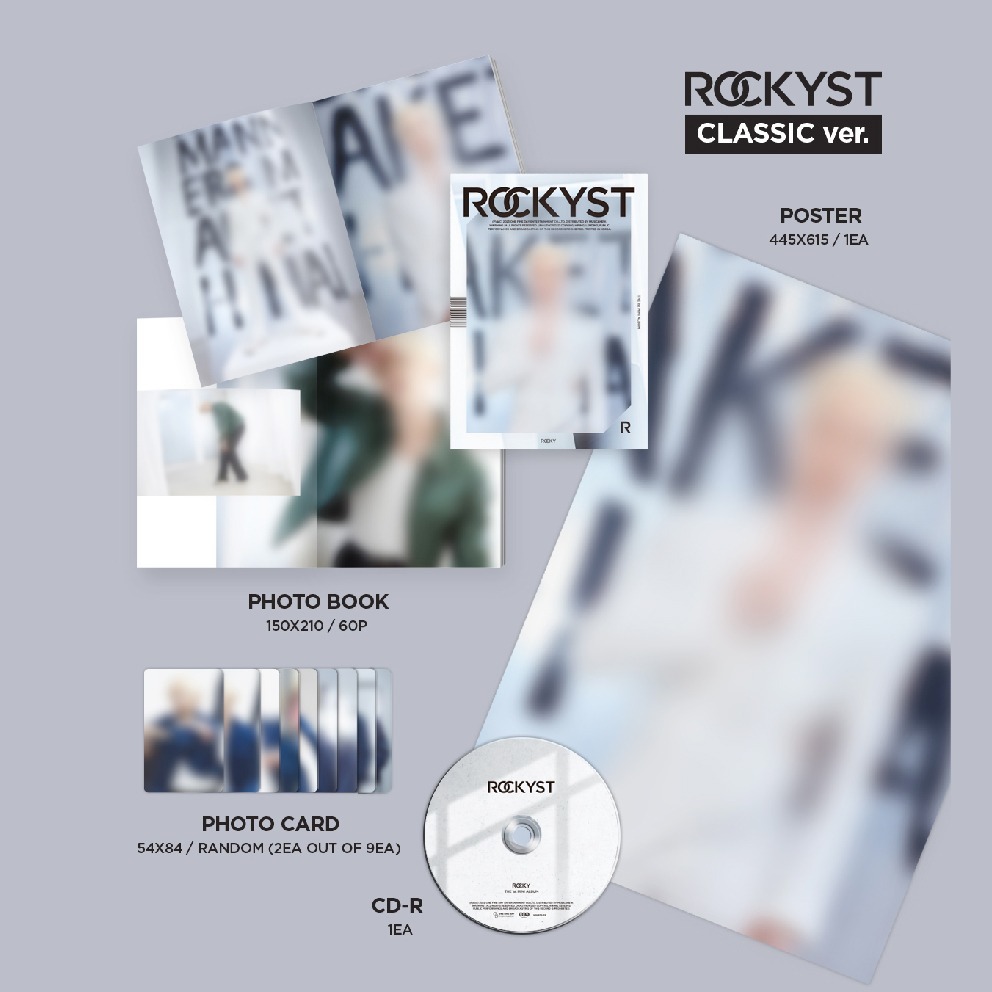 微音樂💃朴慜赫 ROCKY - 1ST MINI ALBUM [ROCKYST] 迷你一輯-細節圖3