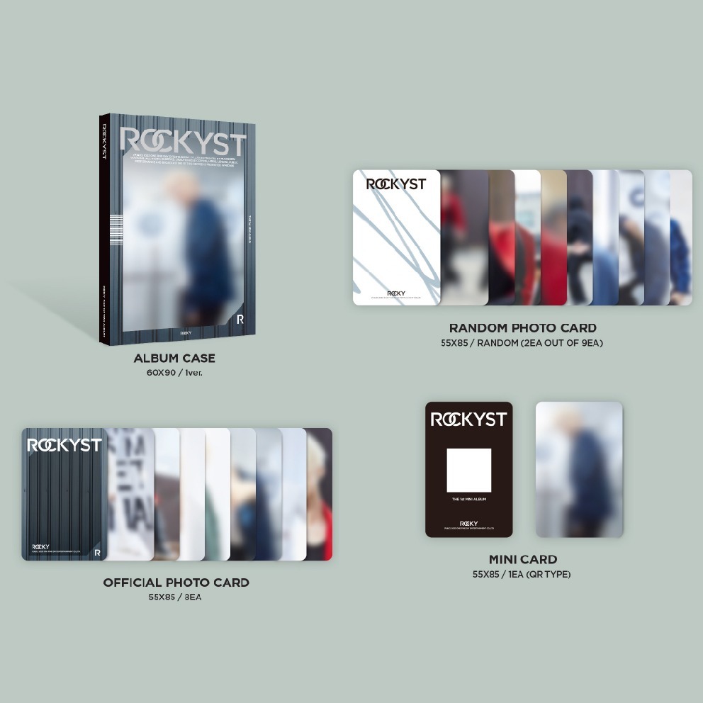 微音樂💃朴慜赫 ROCKY - 1ST MINI ALBUM [ROCKYST] 迷你一輯-細節圖4