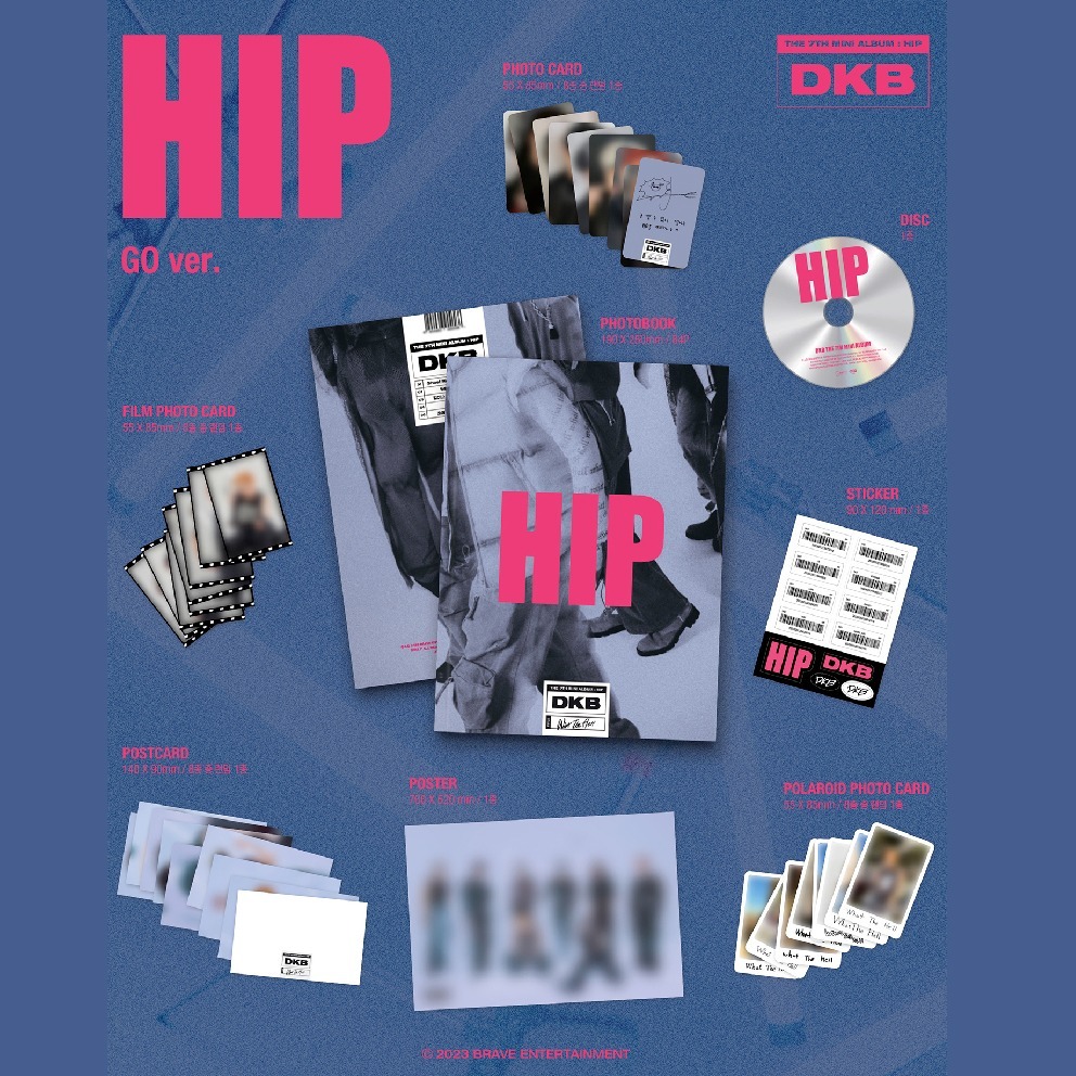 微音樂💃DKB - HIP（7TH MINI ALBUM）迷你七輯-細節圖2