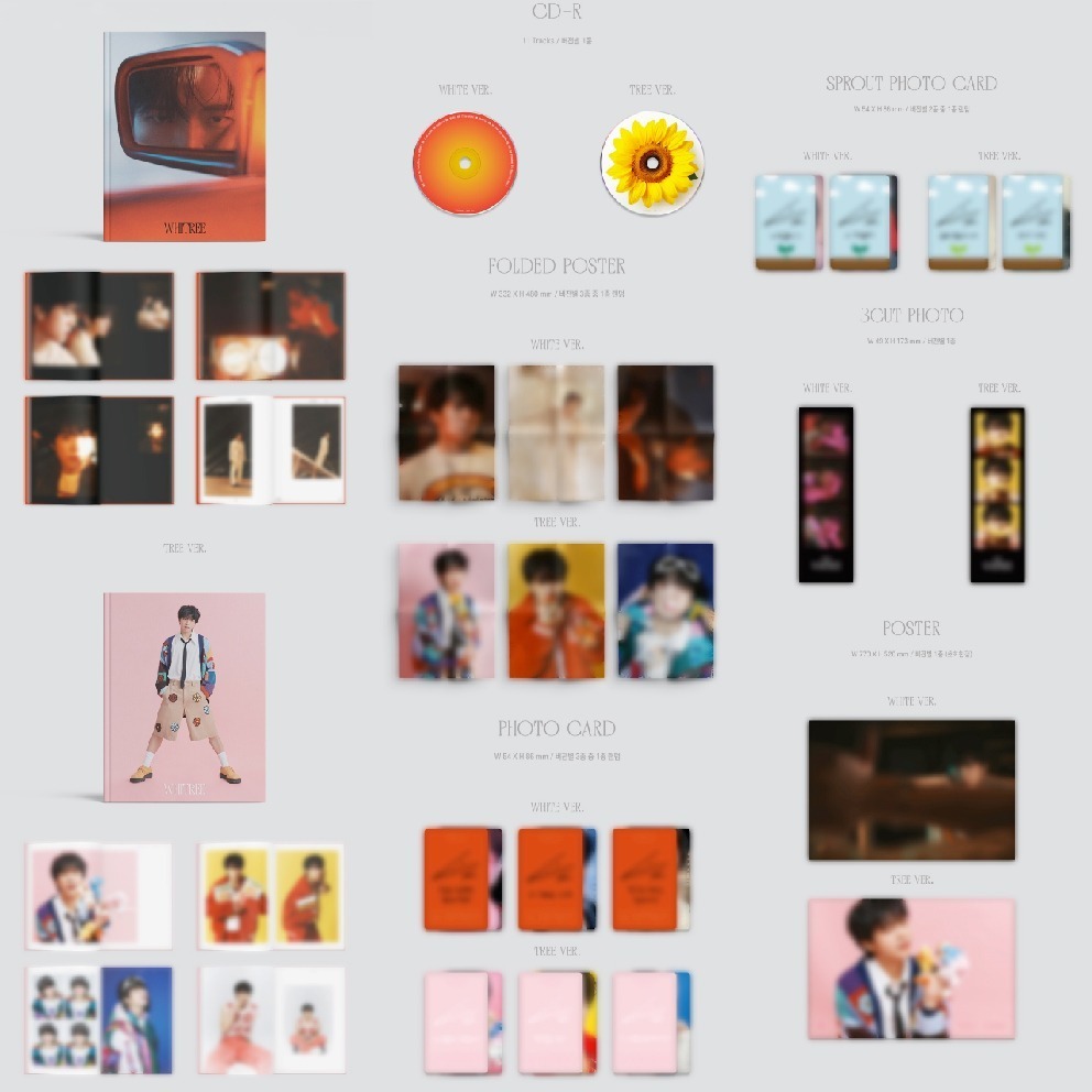 微音樂💃請勿下單 南優賢 NAM WOO HYUN（INFINITE）- WHITREE 正規一輯-細節圖2