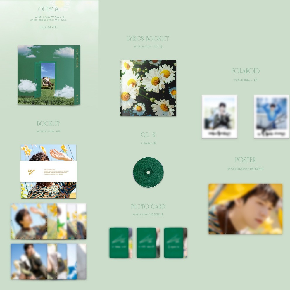 微音樂💃請勿下單 南優賢 NAM WOO HYUN（INFINITE）- WHITREE 正規一輯-細節圖3