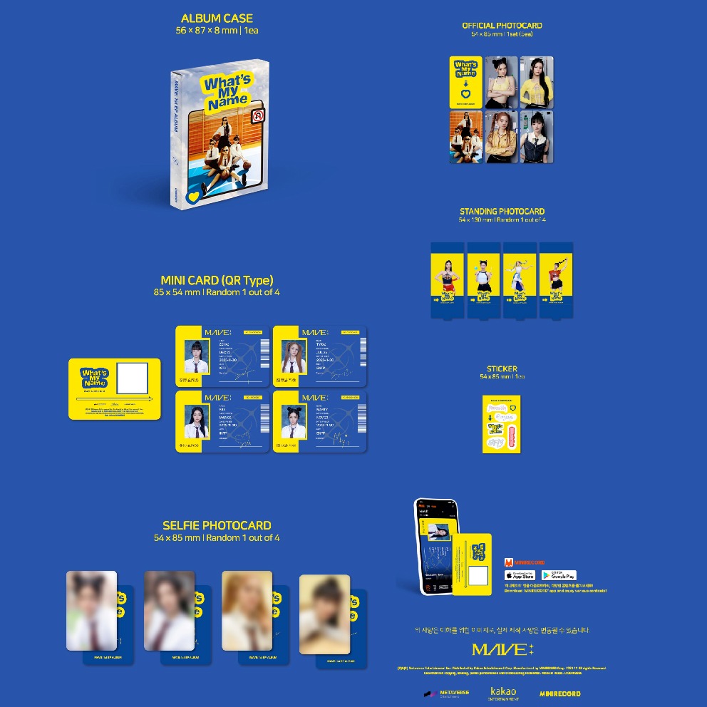 微音樂💃預購截止11.28 MAVE: - 1ST EP [WHAT＇S MY NAME]-細節圖3