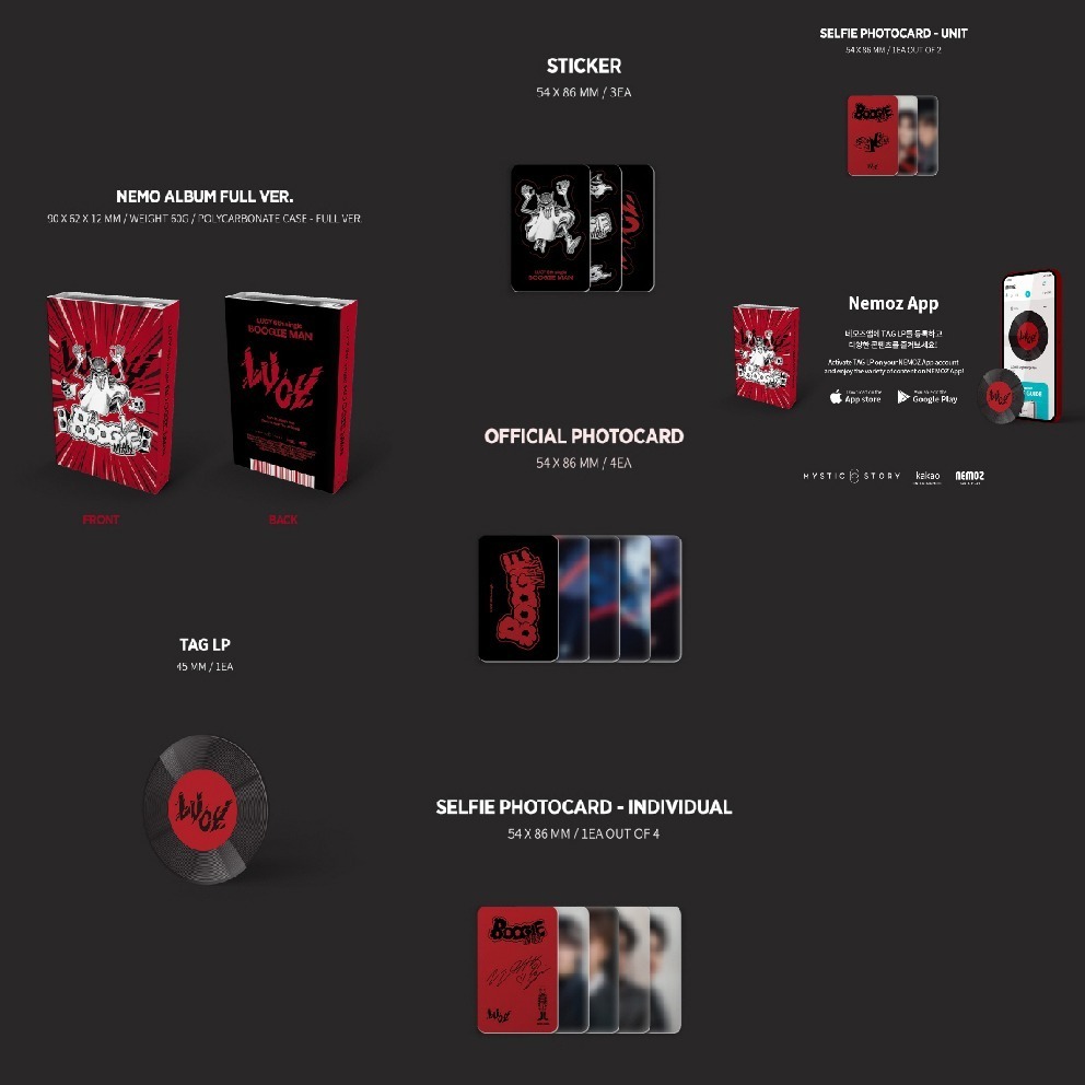 微音樂💃韓國缺貨請勿下單 LUCY - BOOGIE MAN 單曲六輯-細節圖2