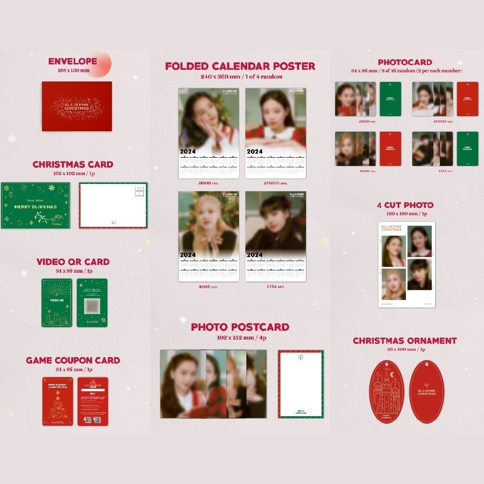 微音樂💃韓國斷貨 BLACKPINK THE GAME PHOTOCARD COLLECTION 特別版-細節圖2