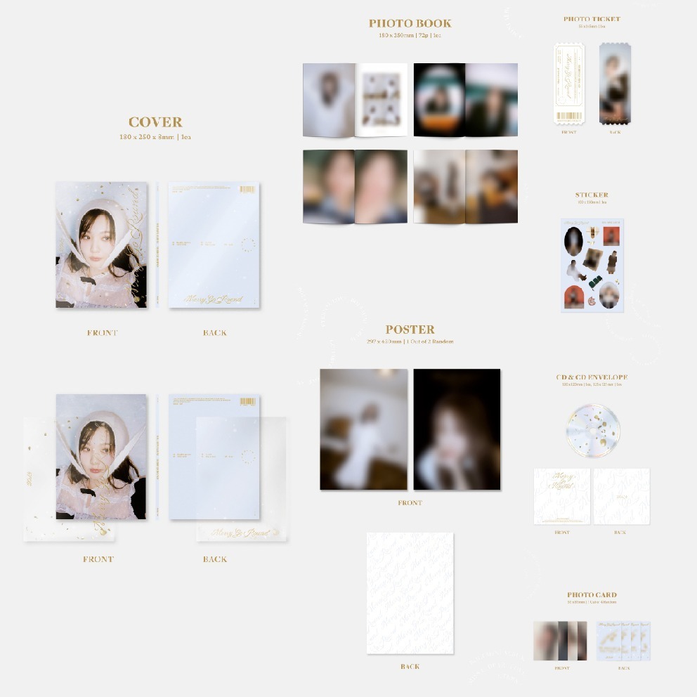 微音樂💃預購 臉紅的思春期 BOLBBALGAN4 - MERRY GO AROUND 迷你專輯-細節圖2