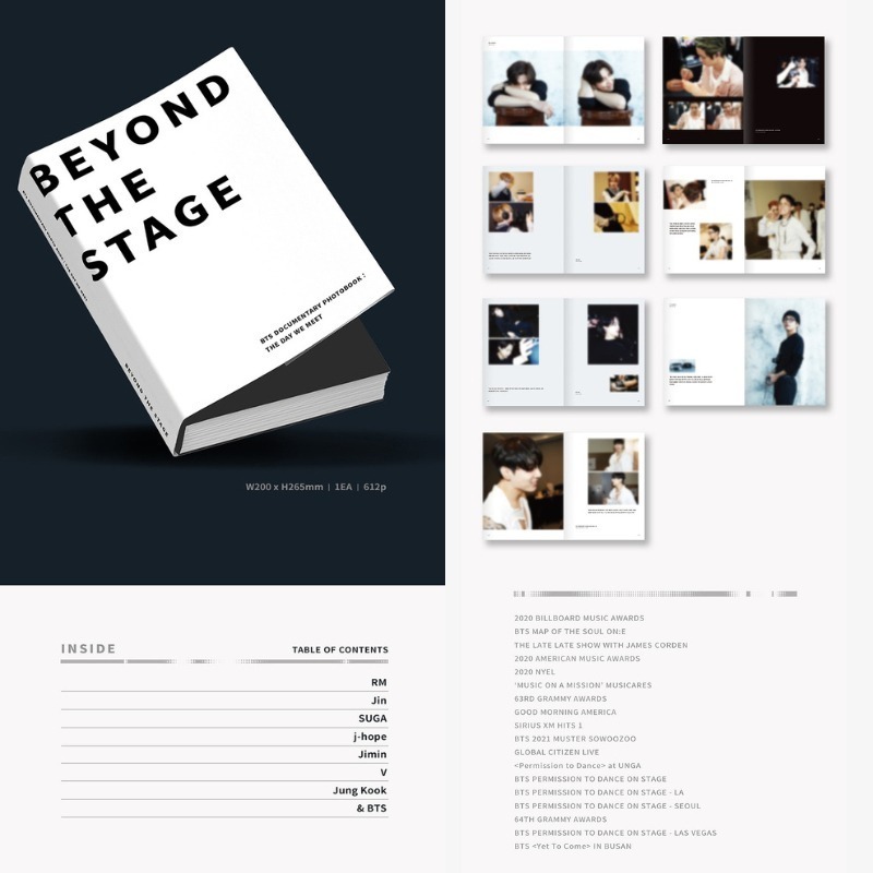 微音樂💃12.19截止/預購 防彈少年團 BTS DOCUMENTARY ‘BEYOND THE STAGE’ 寫真-細節圖2
