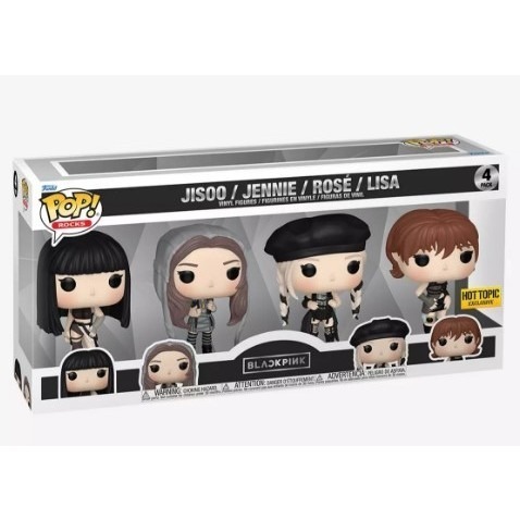 微音樂💃預購/美版官方週邊 *4盒裝* FUNKO POP! ROCKS:BLACKPINK PINK VENOM版-細節圖2