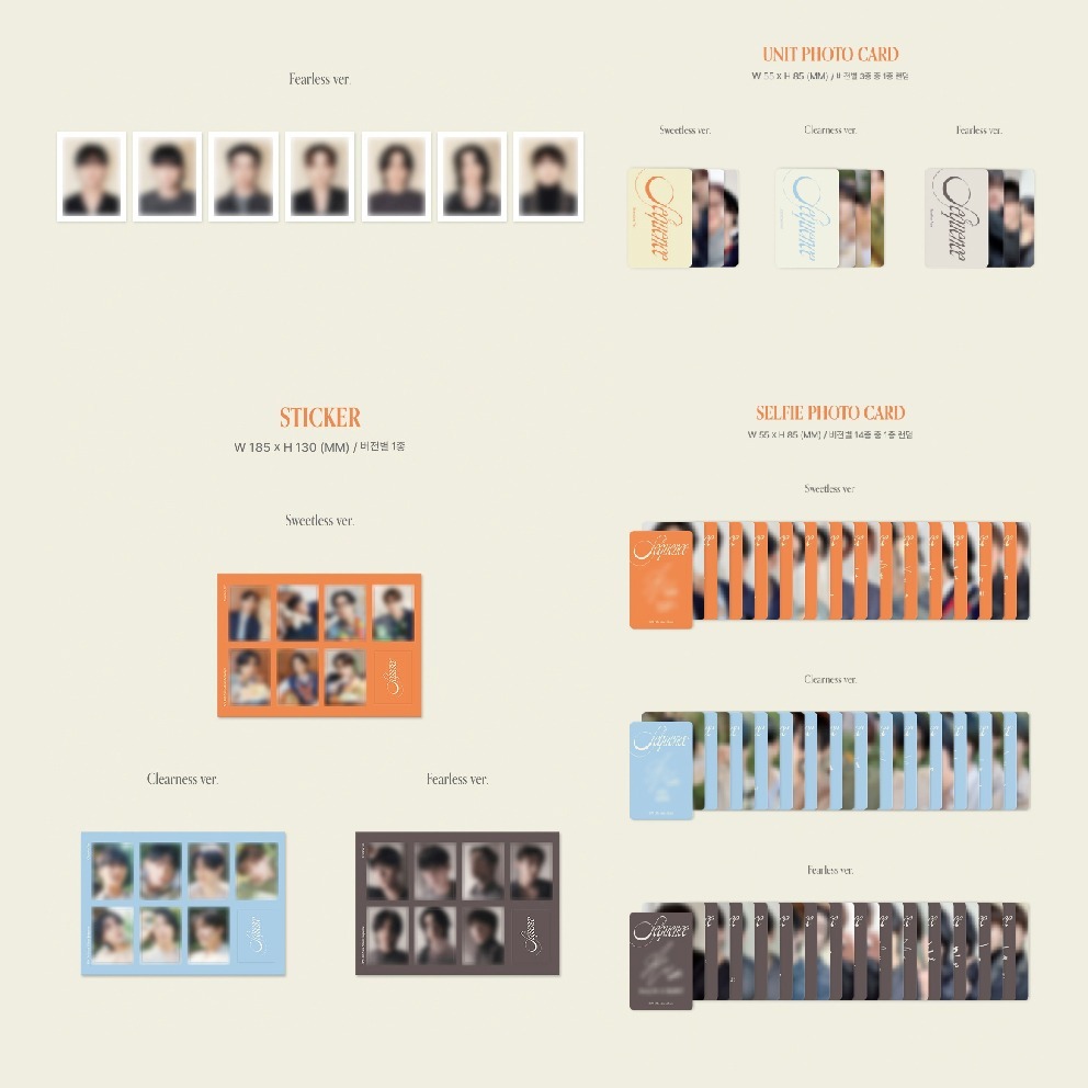 微音樂💃預購/通路特典截止12.28 SF9 - SEQUENCE（13TH MINI ALBUM）迷你十三輯-細節圖3