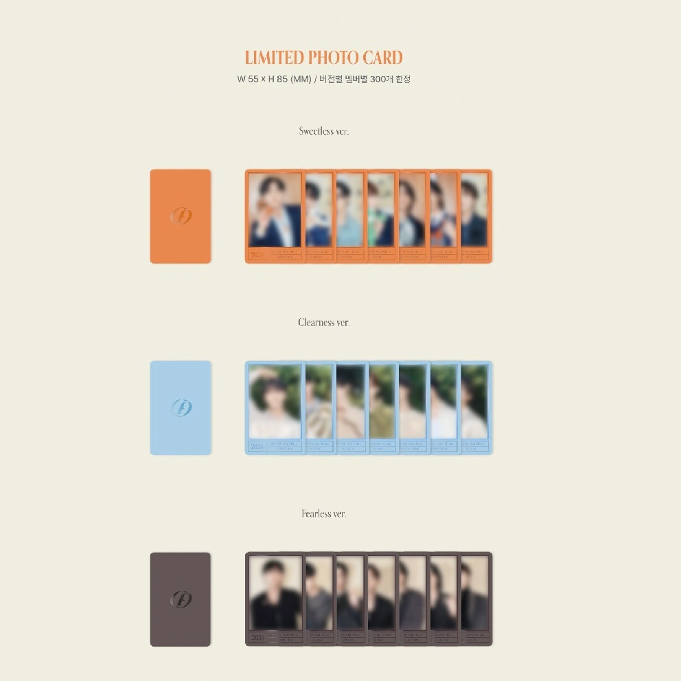 微音樂💃預購/通路特典截止12.28 SF9 - SEQUENCE（13TH MINI ALBUM）迷你十三輯-細節圖4