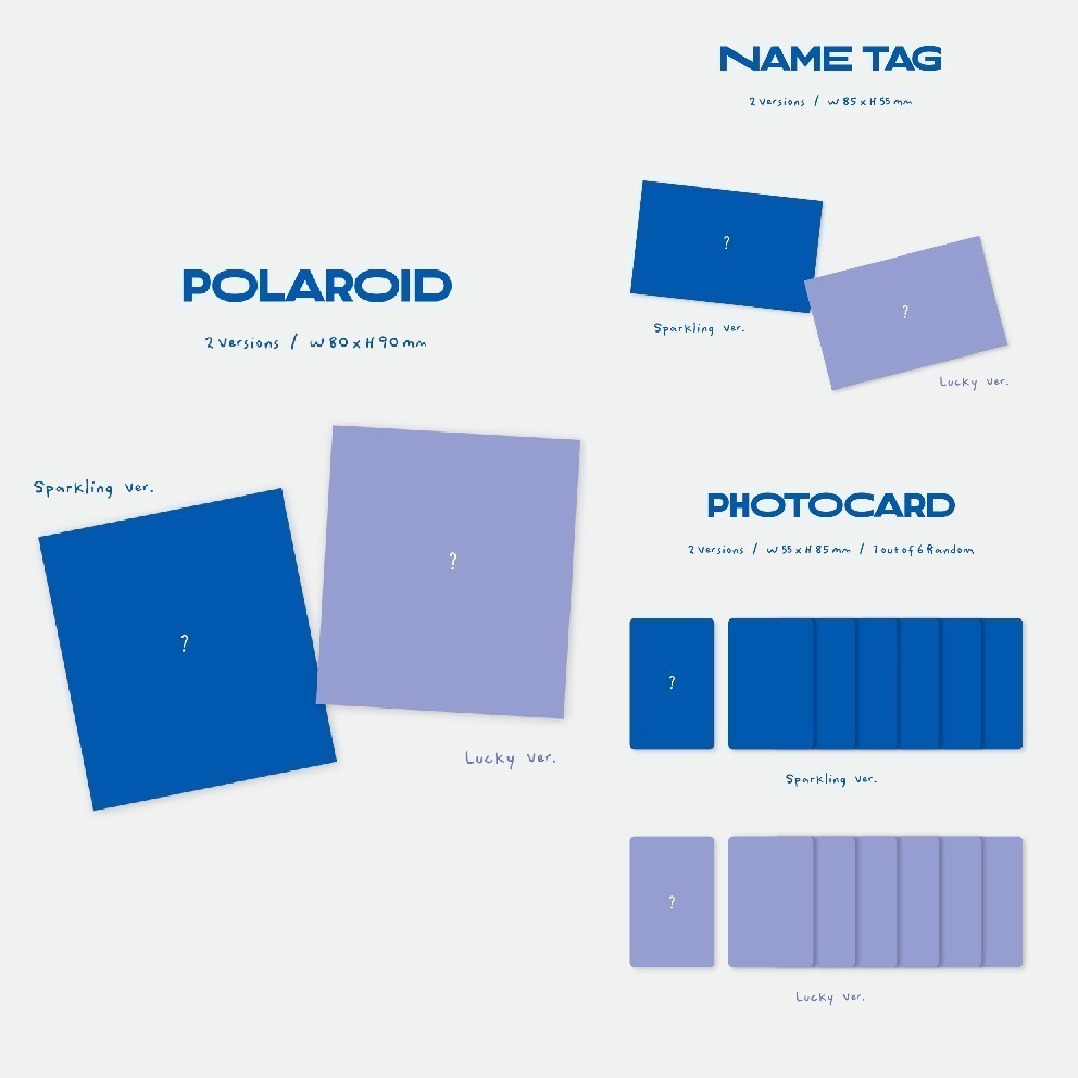 微音樂💃一般通路現貨 TWS -1ST MINI ALBUM [SPARKLING BLUE] 迷你一輯-細節圖3