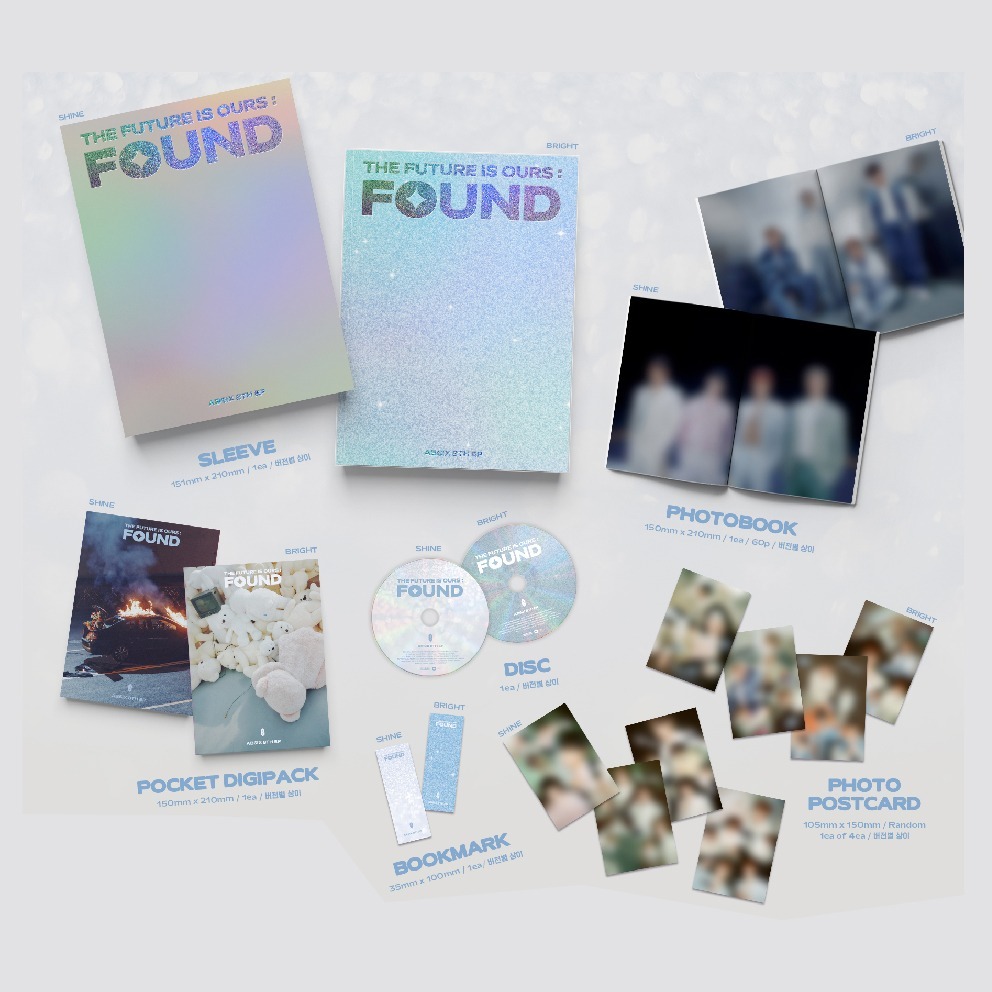 微音樂💃通路特典AB6IX -8TH EP  THE FUTURE IS OURS : FOUND-細節圖2