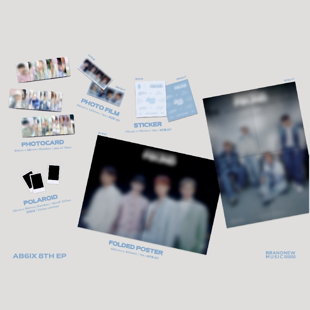 微音樂💃通路特典AB6IX -8TH EP  THE FUTURE IS OURS : FOUND-細節圖3