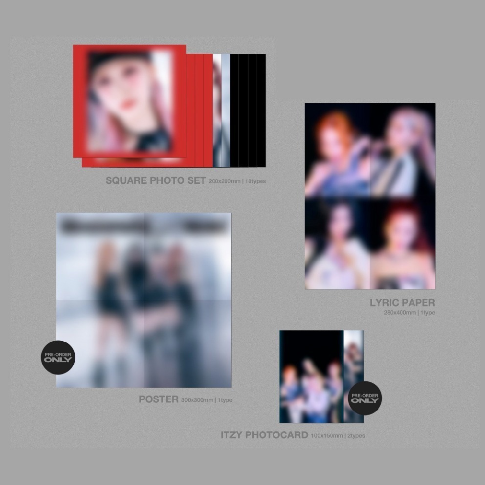 微音樂💃代購/官方已補貨 ITZY - BORN TO BE 迷你八輯 特別版 UNTOUCHABLE版-細節圖3