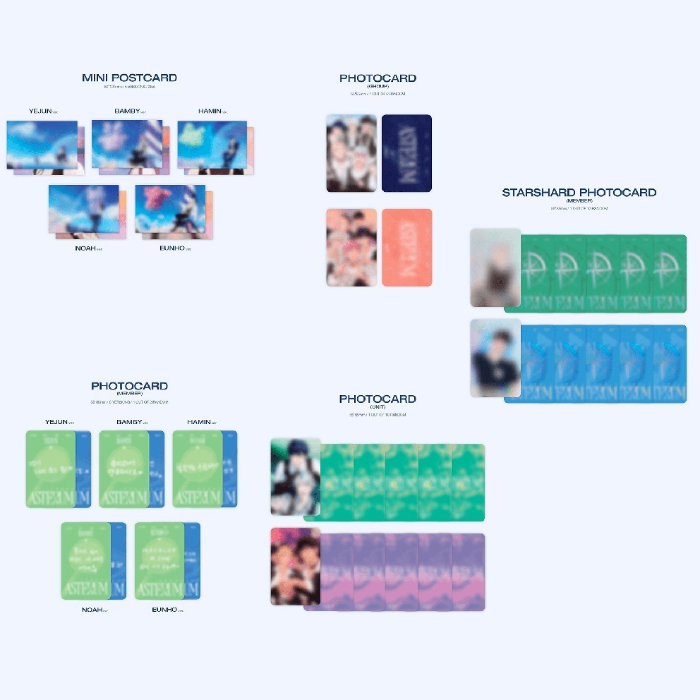 微音樂💃預購 PLAVE - ASTERUM : 134-1（2ND MINI ALBUM）迷你二輯-細節圖3