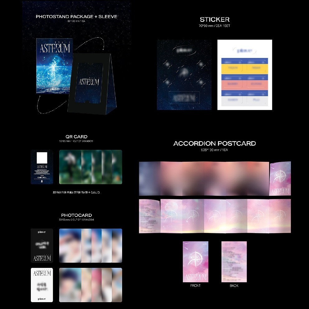 微音樂💃預購 PLAVE - ASTERUM : 134-1（2ND MINI ALBUM）迷你二輯-細節圖4