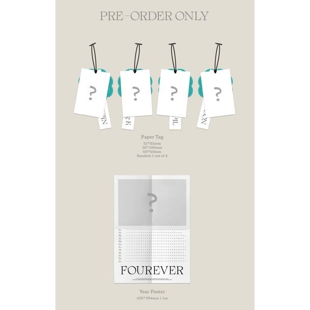 微音樂💃預購/通路特典 DAY6 - FOUREVER (8TH MINI ALBUM) 迷你八輯-細節圖3