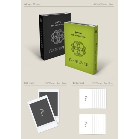 微音樂💃預購/通路特典 DAY6 - FOUREVER (8TH MINI ALBUM) 迷你八輯-細節圖4