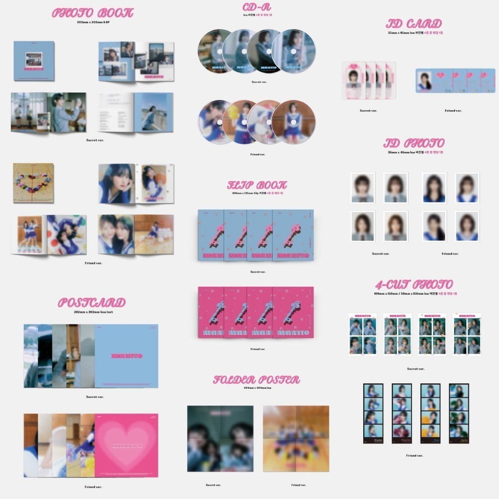 微音樂💃韓國斷貨請勿下單 QWER - MANITO（1ST MINI ALBUM）迷你一輯-細節圖2