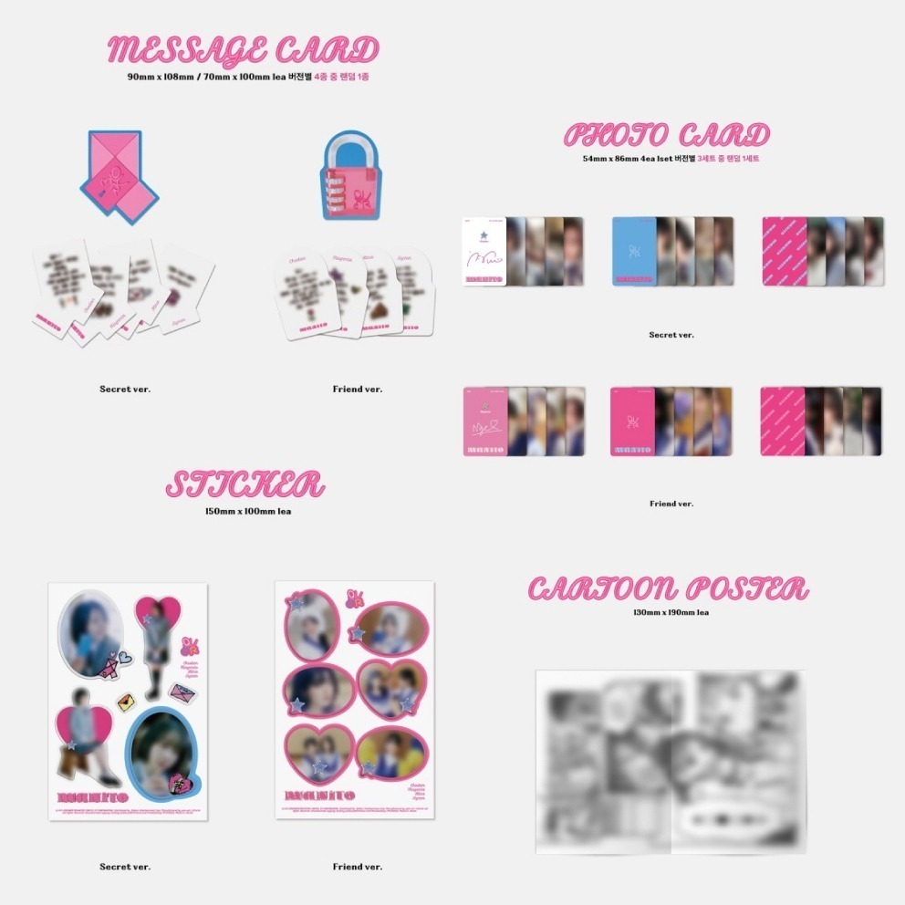 微音樂💃韓國斷貨請勿下單 QWER - MANITO（1ST MINI ALBUM）迷你一輯-細節圖3