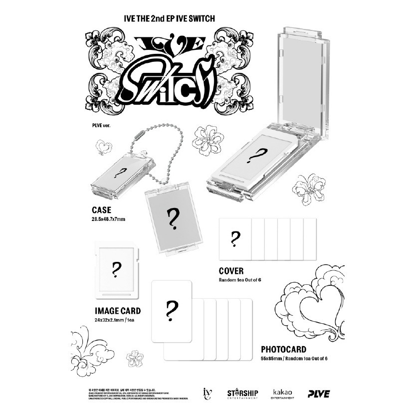 微音樂💃通路特典 IVE - 2ND EP [IVE SWITCH]-細節圖4