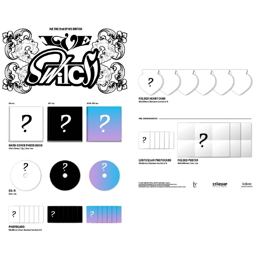 微音樂💃通路特典 IVE - 2ND EP [IVE SWITCH]-細節圖5