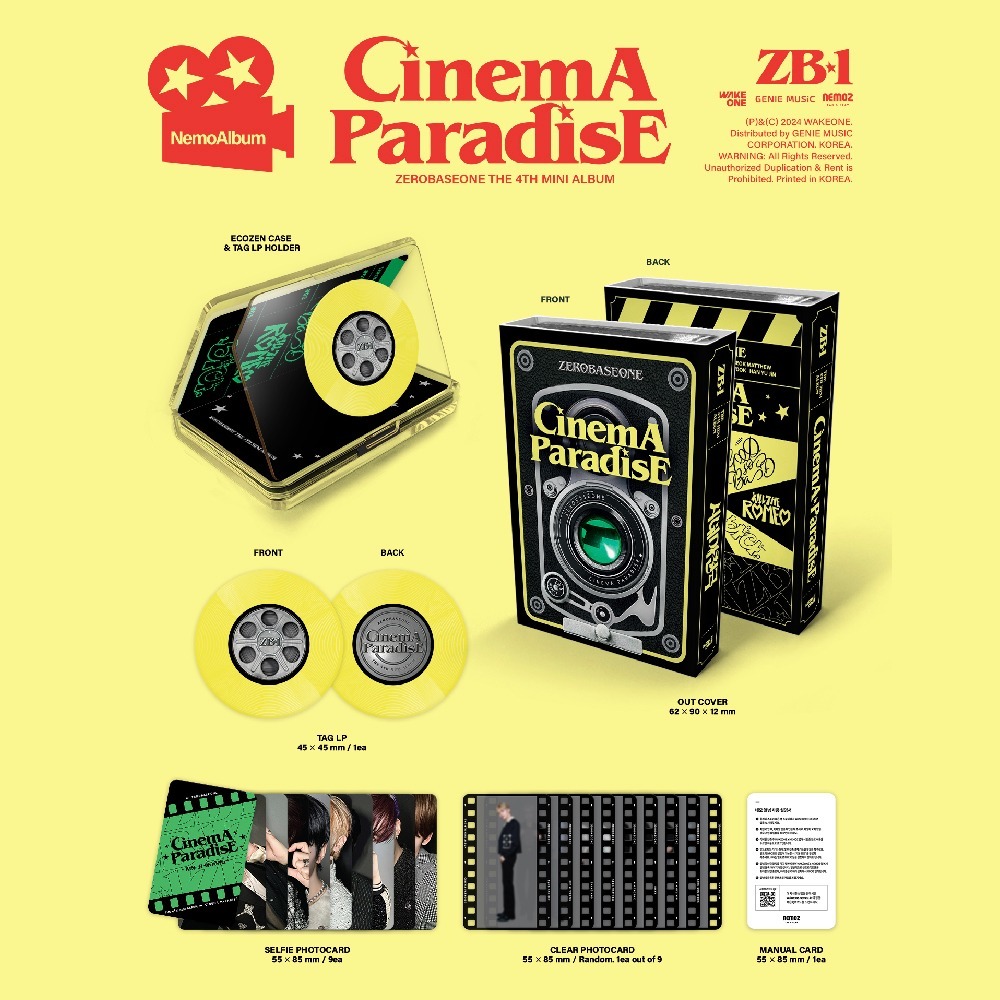 微音樂💃*FILM*數位NEMO版 ZEROBASEONE (ZB1) - [CINEMA PARADISE]-細節圖2