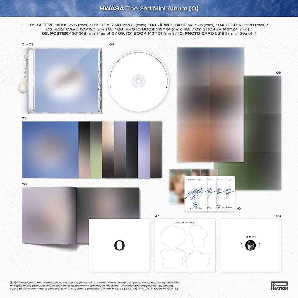 微音樂💃預購/通路特典 華莎 HWA SA (MAMAMOO) - 2ND MINI ALBUM [O] 迷你二輯-細節圖2