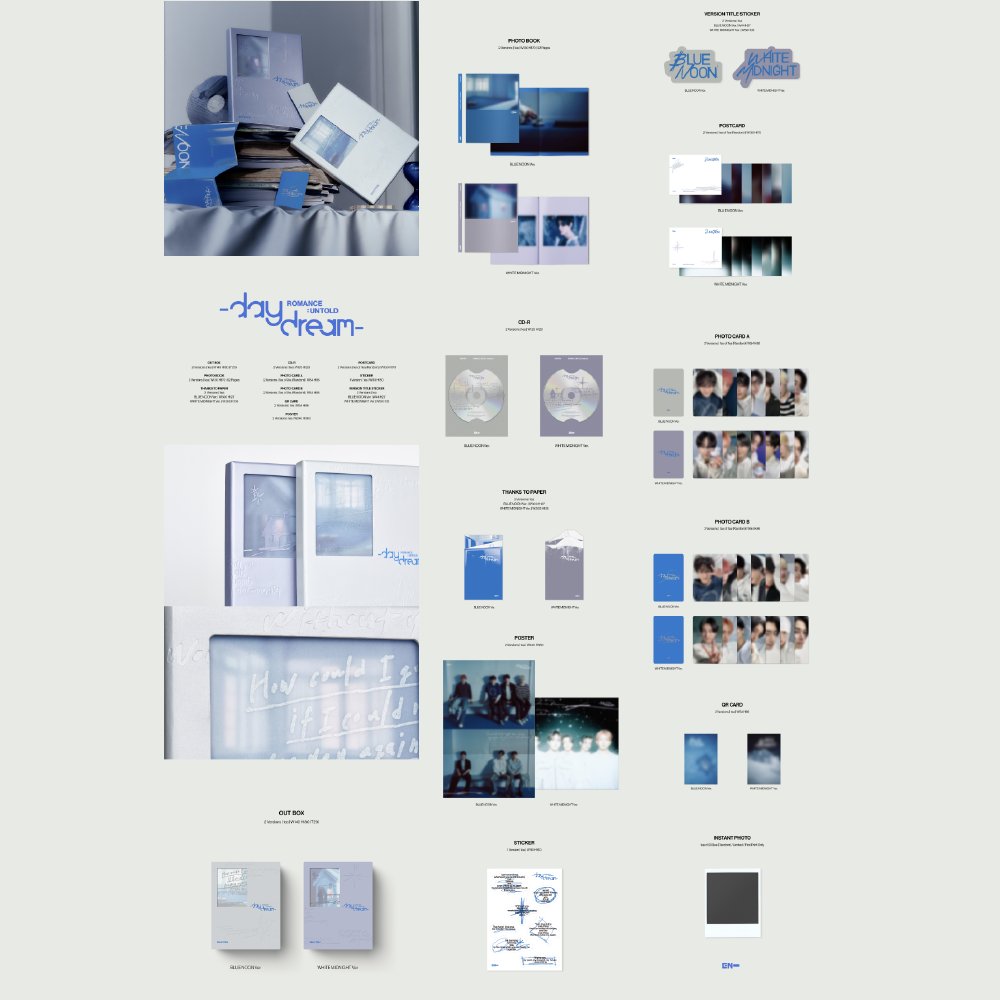 微音樂💃預購/通路特典 ENHYPEN - ROMANCE : UNTOLD -DAYDREAM- 正規二輯 改版-細節圖2