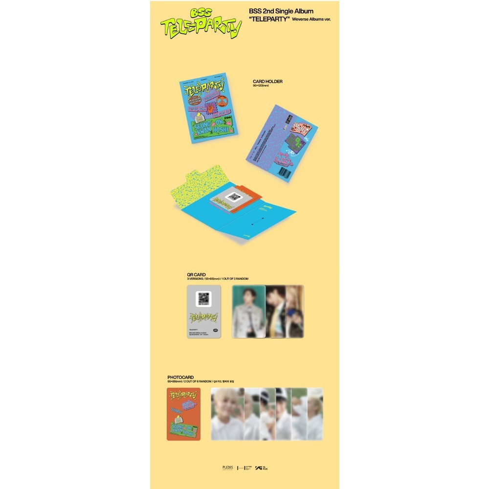 微音樂💃通路特典 BSS (SEVENTEEN) - 2ND SINGLE ALBUM [TELEPARTY]-細節圖3