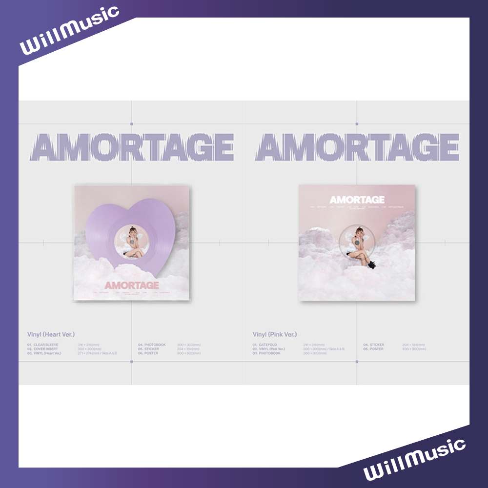 微音樂💃預購截止3.23 *黑膠版* 金智秀JISOO (BLACKPINK) - [AMORTAGE] 迷你專輯- 微樂客WillMusic -  iOPEN Mall