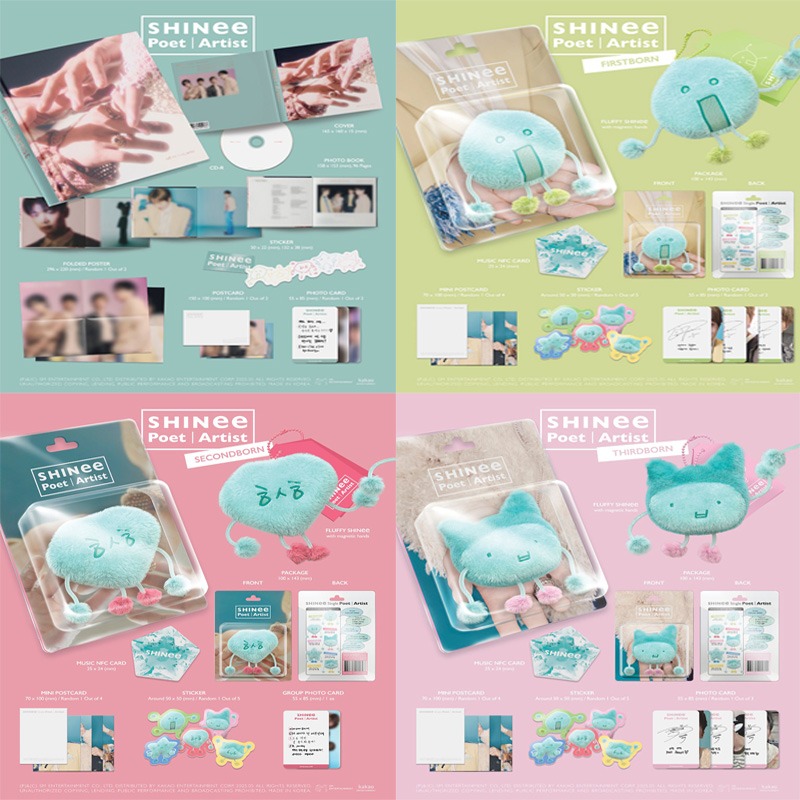 微樂客💃預購/通路特典 SHINee - SINGLE [POET | ARTIST]-細節圖2