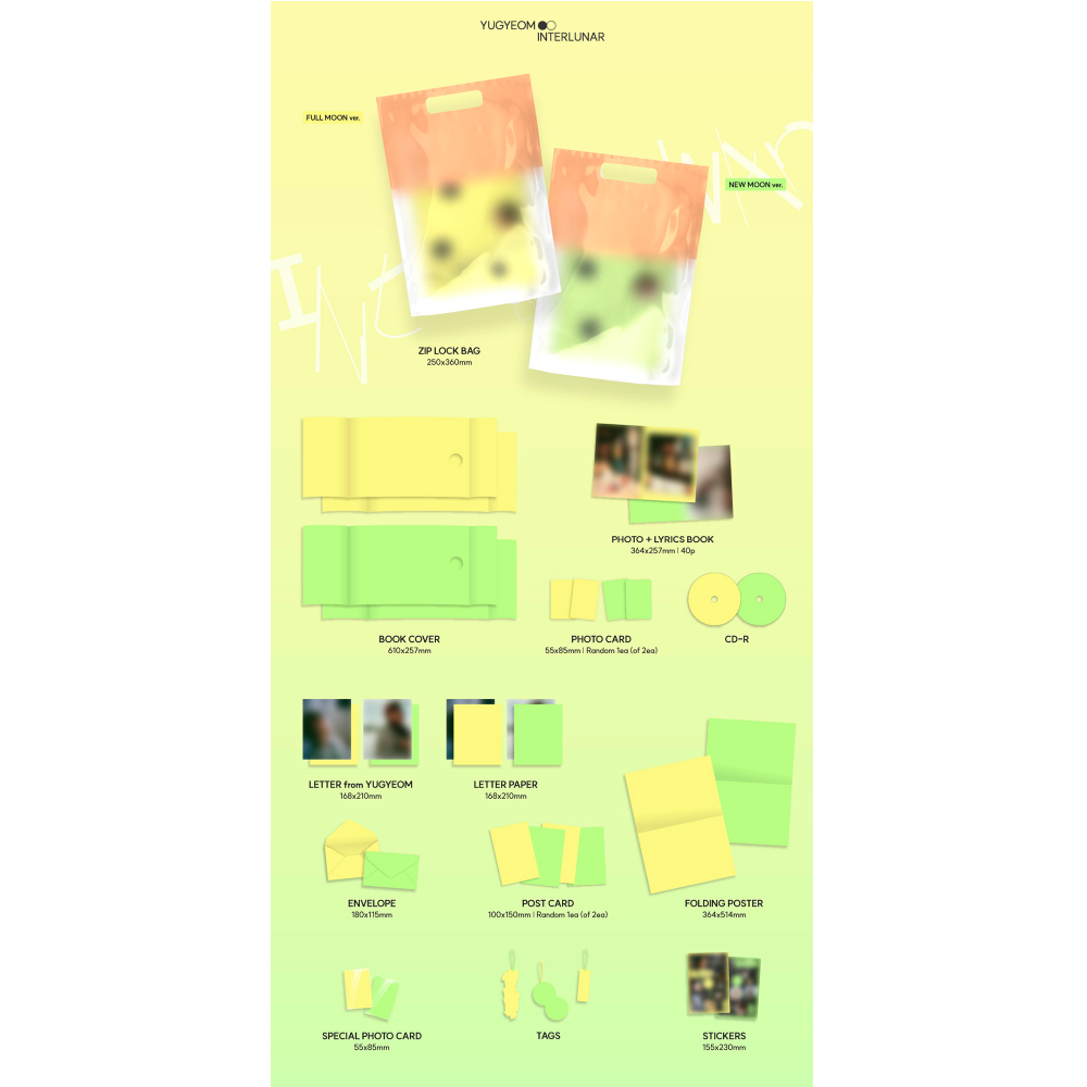 微樂客💃預購 金有謙 YUGYEOM ( GOT7 ) - INTERLUNAR-細節圖2