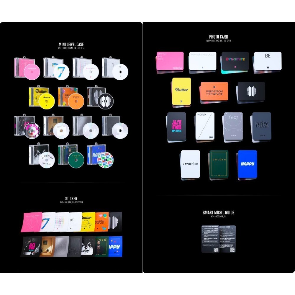 微樂客💃預購/通路特典 2025 BTS FESTA : CAPSULE ALBUM VOL.1-細節圖2