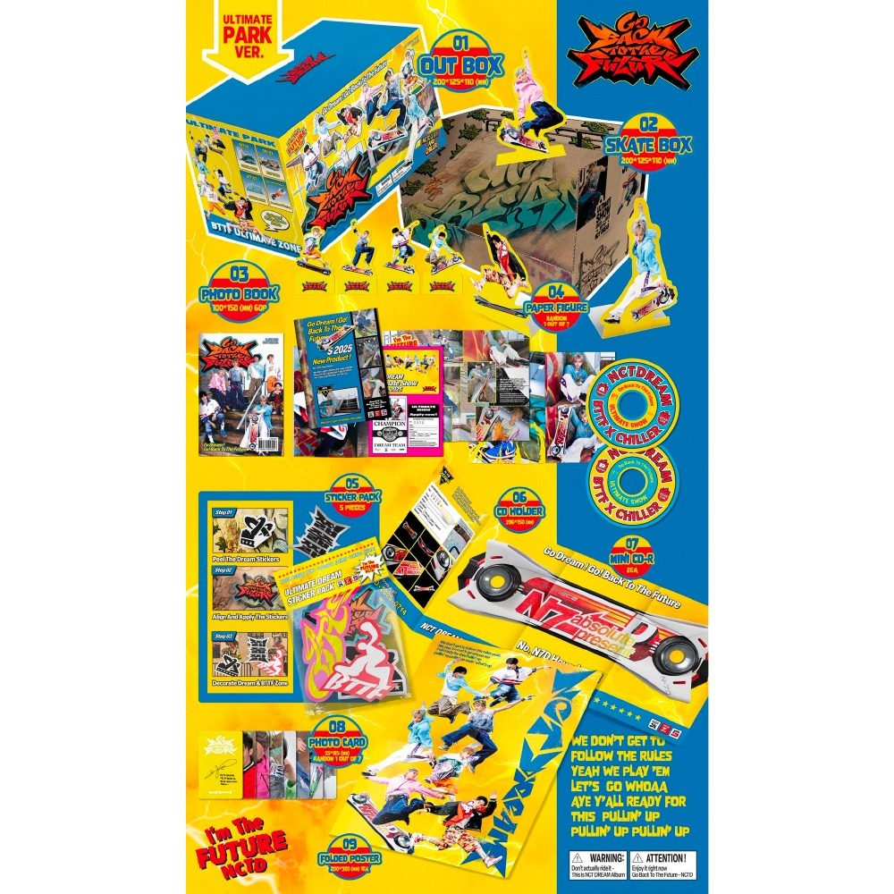 微樂客💃預購/通路特典 NCT DREAM - [GO BACK TO THE FUTURE] 正規五輯-細節圖2