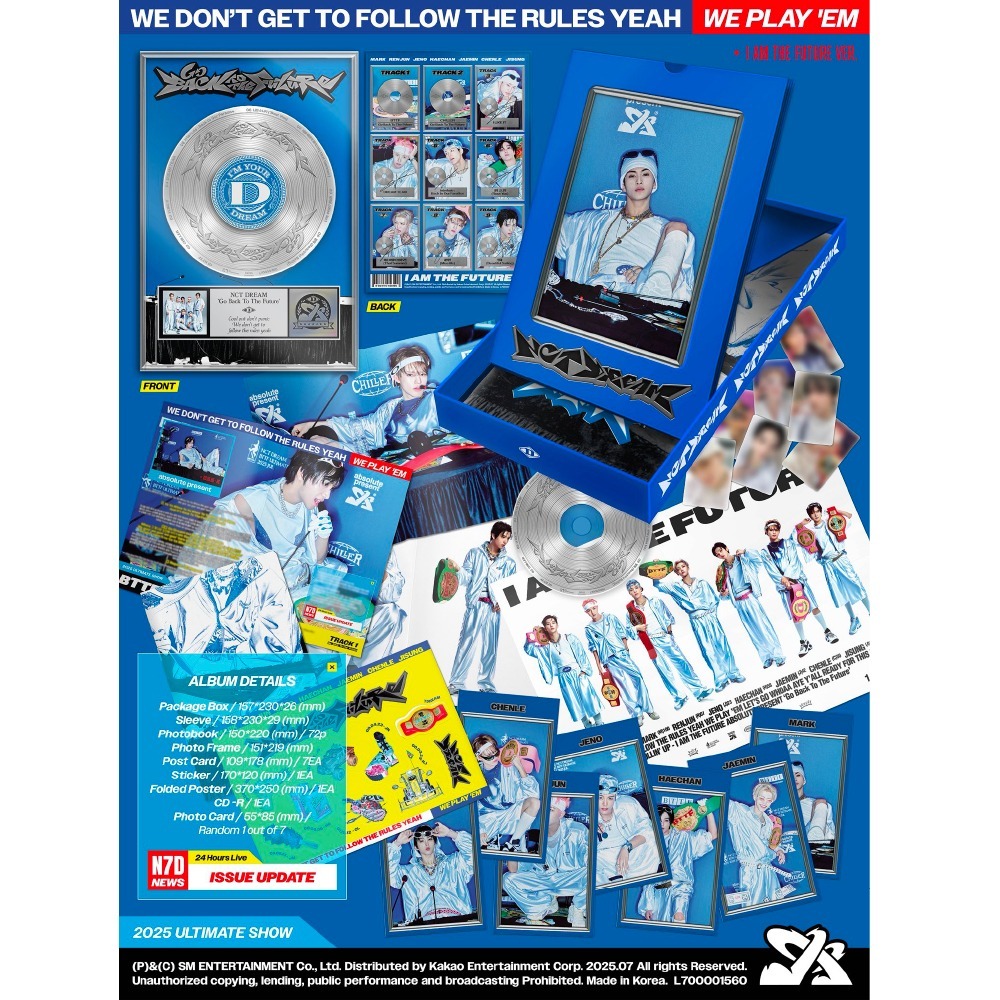 微樂客💃預購/通路特典 NCT DREAM - [GO BACK TO THE FUTURE] 正規五輯-細節圖4