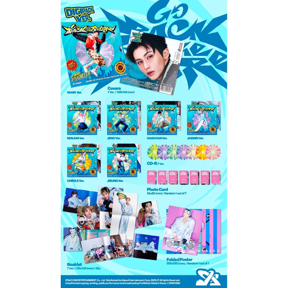 微樂客💃預購/通路特典 NCT DREAM - [GO BACK TO THE FUTURE] 正規五輯-細節圖5