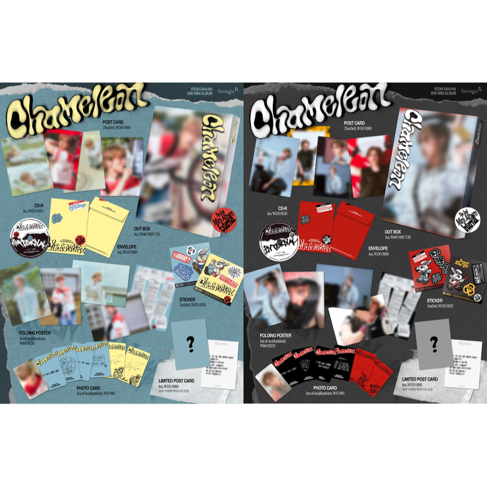 微樂客💃預購/通路特典 尹產賀 YOON SAN-HA (ASTRO) -  [CHAMELEON] 迷你二輯-細節圖2