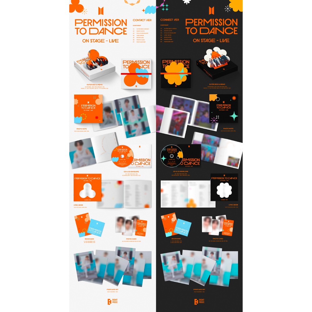 微樂客💃預購/通路特典 BTS - PERMISSION TO DANCE ON STAGE - LIVE-細節圖2