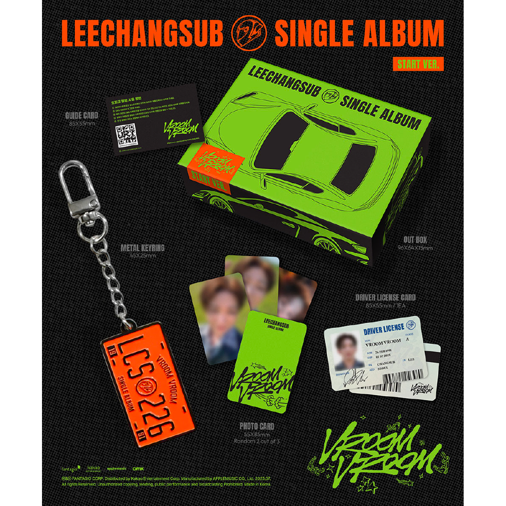 微樂客💃預購/通路特典 李昌燮 LEE CHANG SUB (BTOB) - [VROOM VROOM]-細節圖3