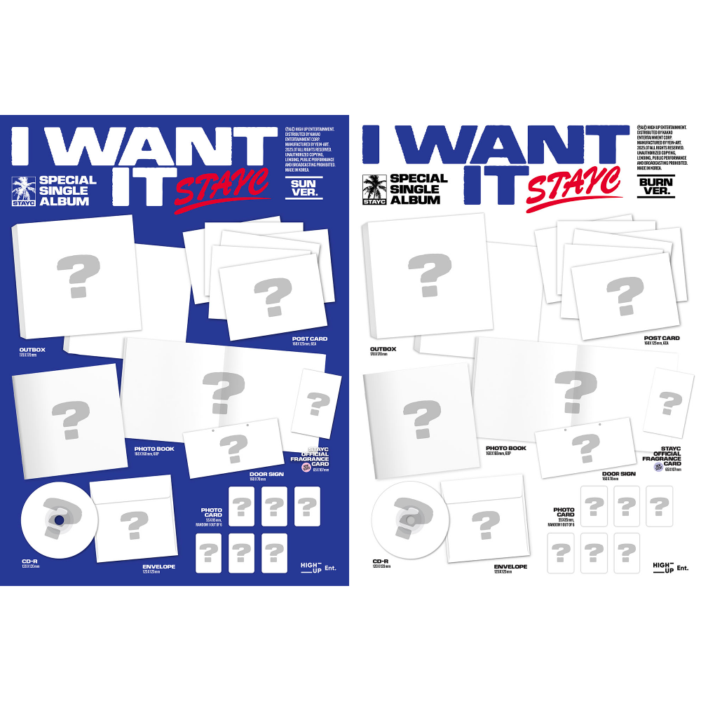 微樂客💃預購/通路特典 STAYC - SEPCIAL SINGLE [I WANT IT]-細節圖2